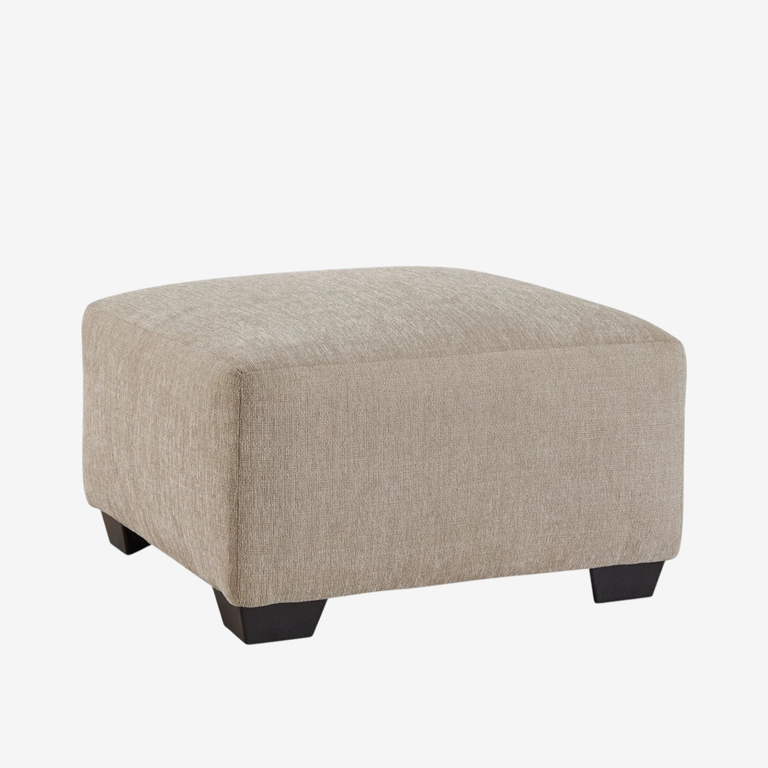 5270508 Brogan Bay Oversized Accent Ottoman In Fabric Upholstery - Cork | Signature Design By Ashley