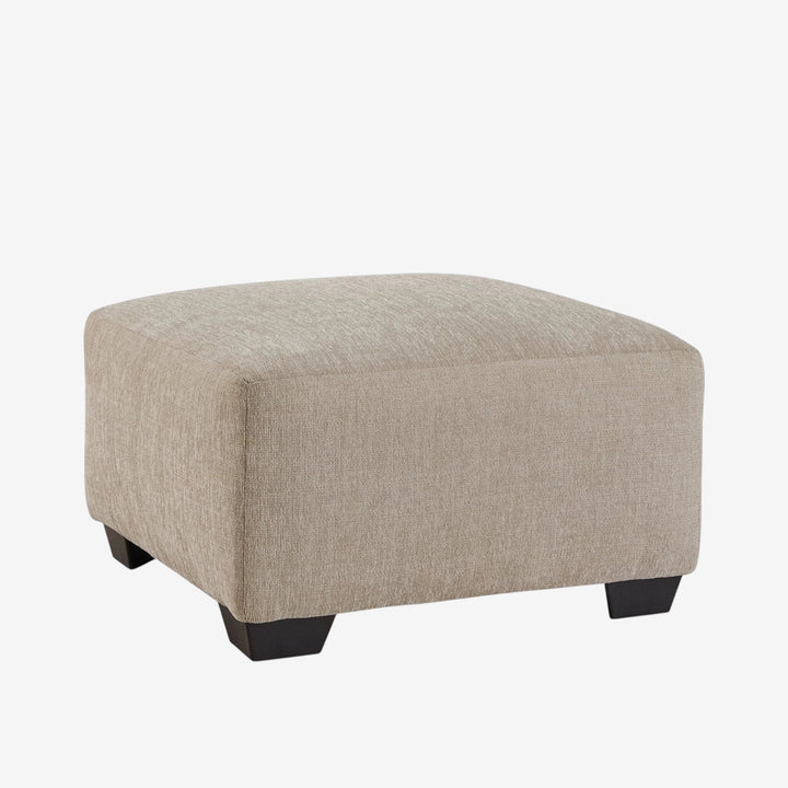 5270508 Brogan Bay Oversized Accent Ottoman In Fabric Upholstery - Cork | Signature Design By Ashley