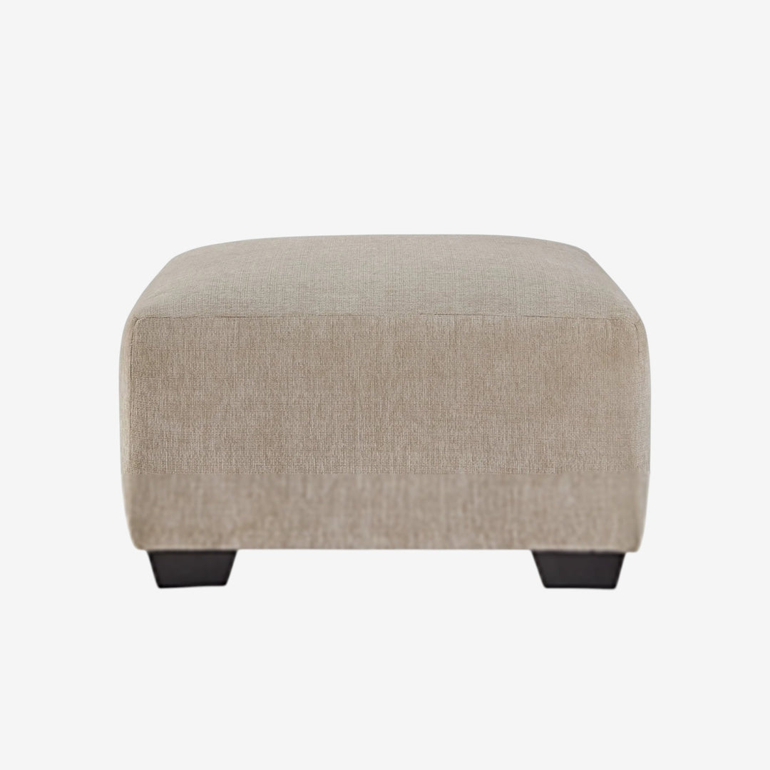 5270508 Brogan Bay Oversized Accent Ottoman In Fabric Upholstery - Cork | Signature Design By Ashley