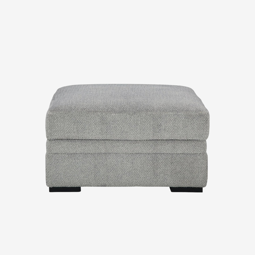 5290611 Casselbury Fabric Ottoman With Storage - Cement | Signature Design By Ashley