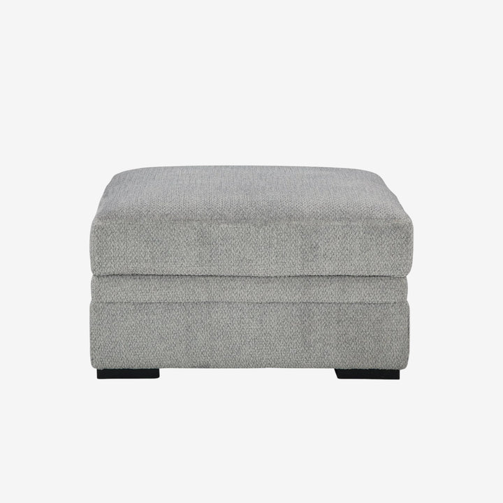 5290611 Casselbury Fabric Ottoman With Storage - Cement | Signature Design By Ashley
