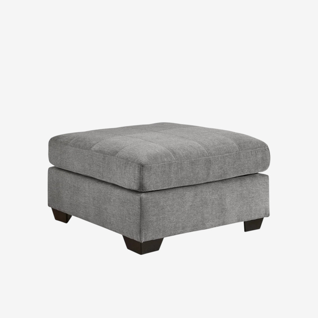 5530508 Marleton Oversized Accent Ottoman In Fabric Upholstery - Grey | Signature Design By Ashley