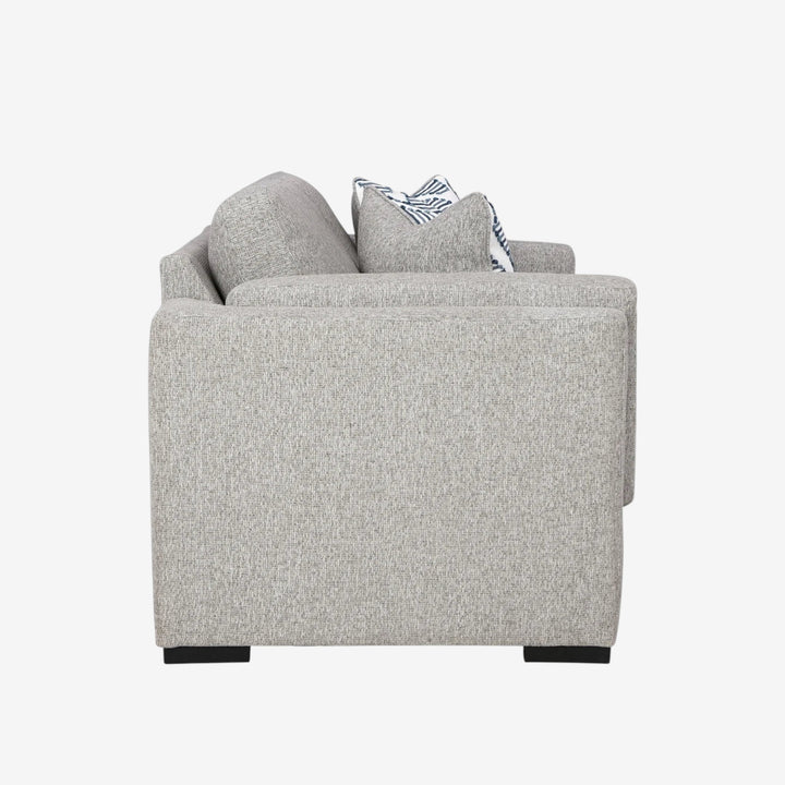 5450335 Evansley Loveseat In Fabric Upholstery - Pewter | Benchcraft By Ashley