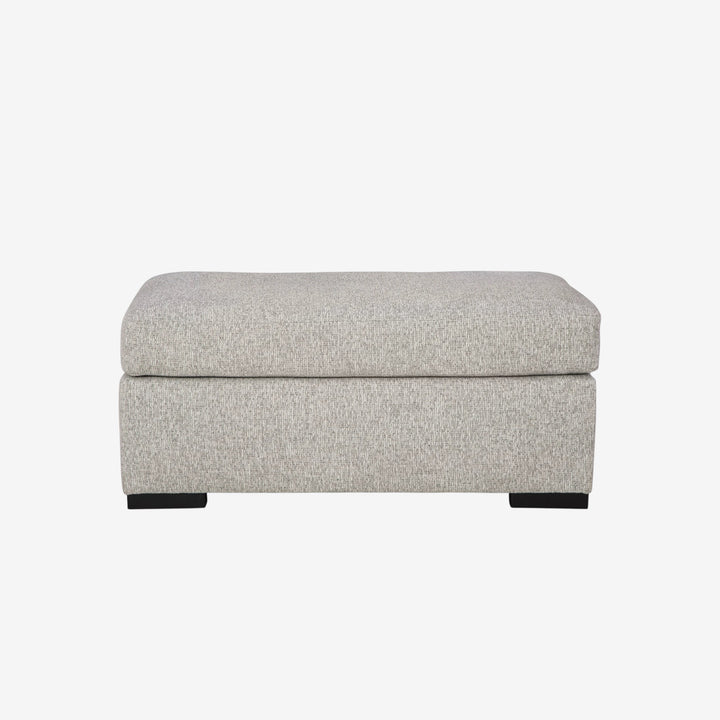 5450314 Evansley Chair Ottoman In Fabric Upholstery - Pewter | Benchcraft By Ashley
