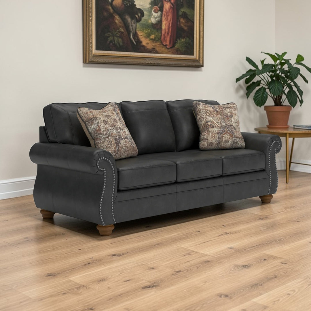 PC5590338 Chasemore Sofa In Faux Leather Upholstery - Granite | Signature Design By Ashley