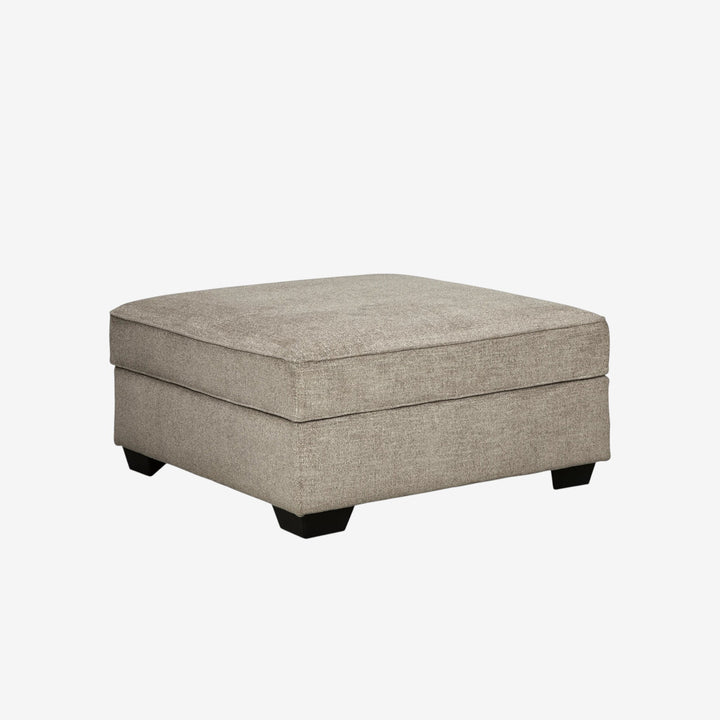 5610311 Bovarian Oversized Storage Ottoman In Fabric Upholstery - Stone | Signature Design By Ashley