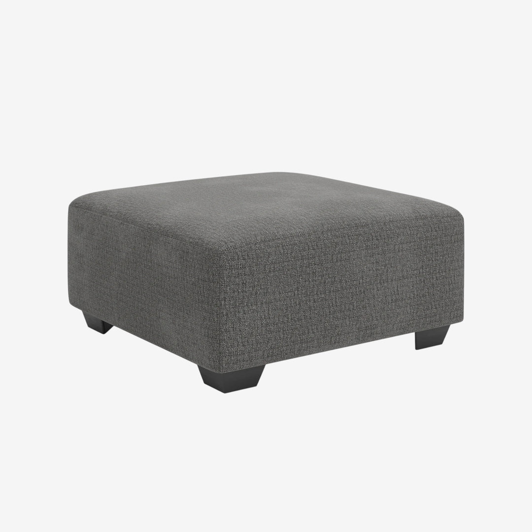 PC4840508 Clarington Oversized Accent Ottoman In Fabric Upholstery - Greystone | Signature Design By Ashley