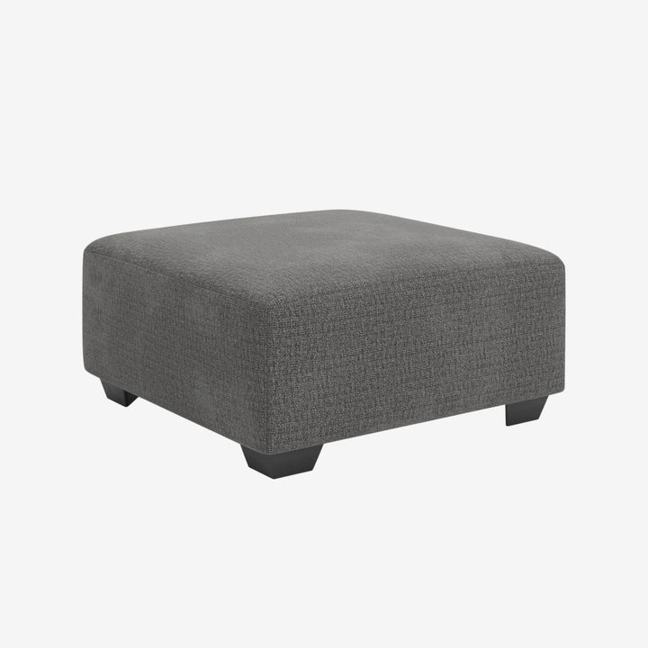 PC4840508 Clarington Oversized Accent Ottoman In Fabric Upholstery - Greystone | Signature Design By Ashley