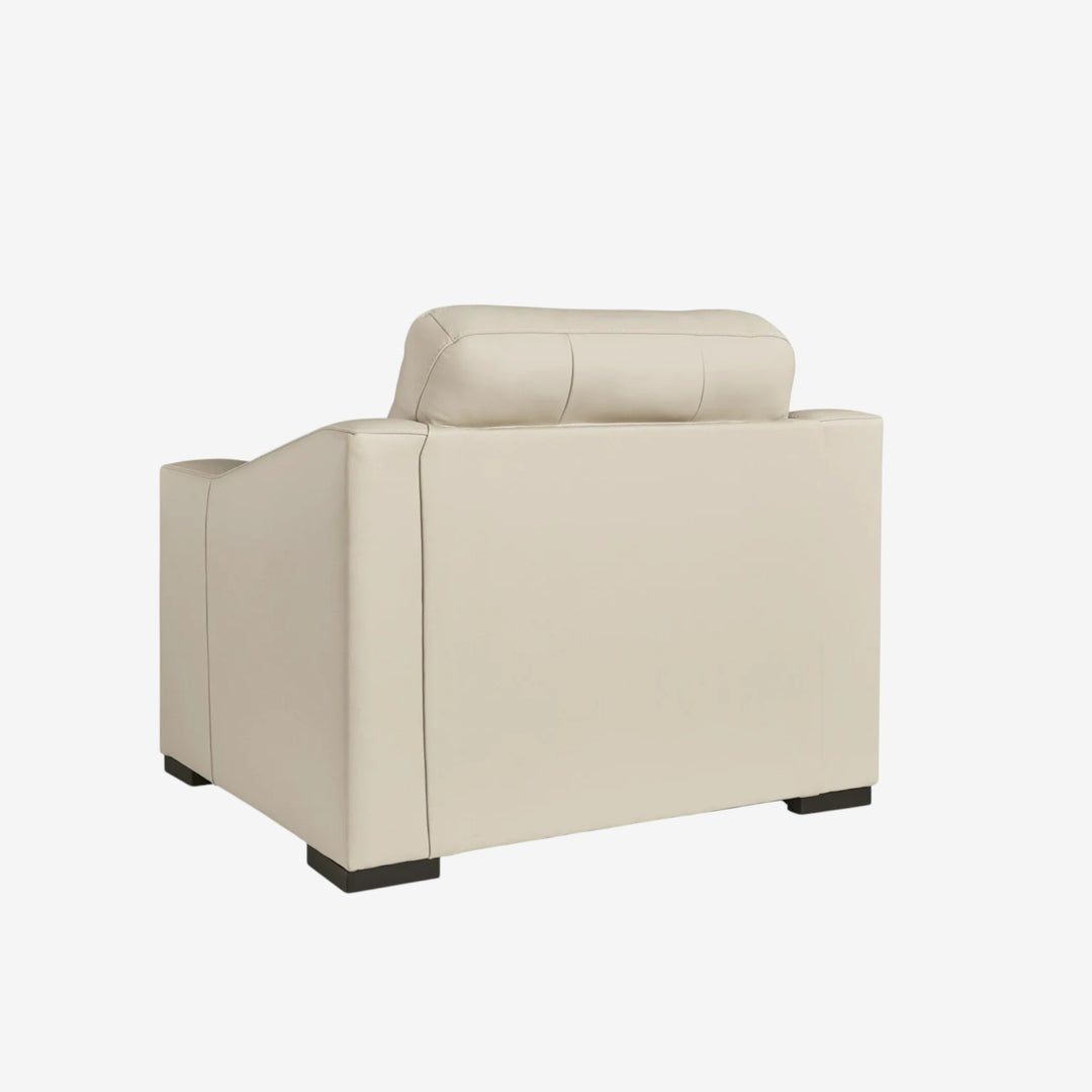 1930423C Treasure Trove Oversized Chair in Leather Upholstery - Almond | Signature Design By Ashley