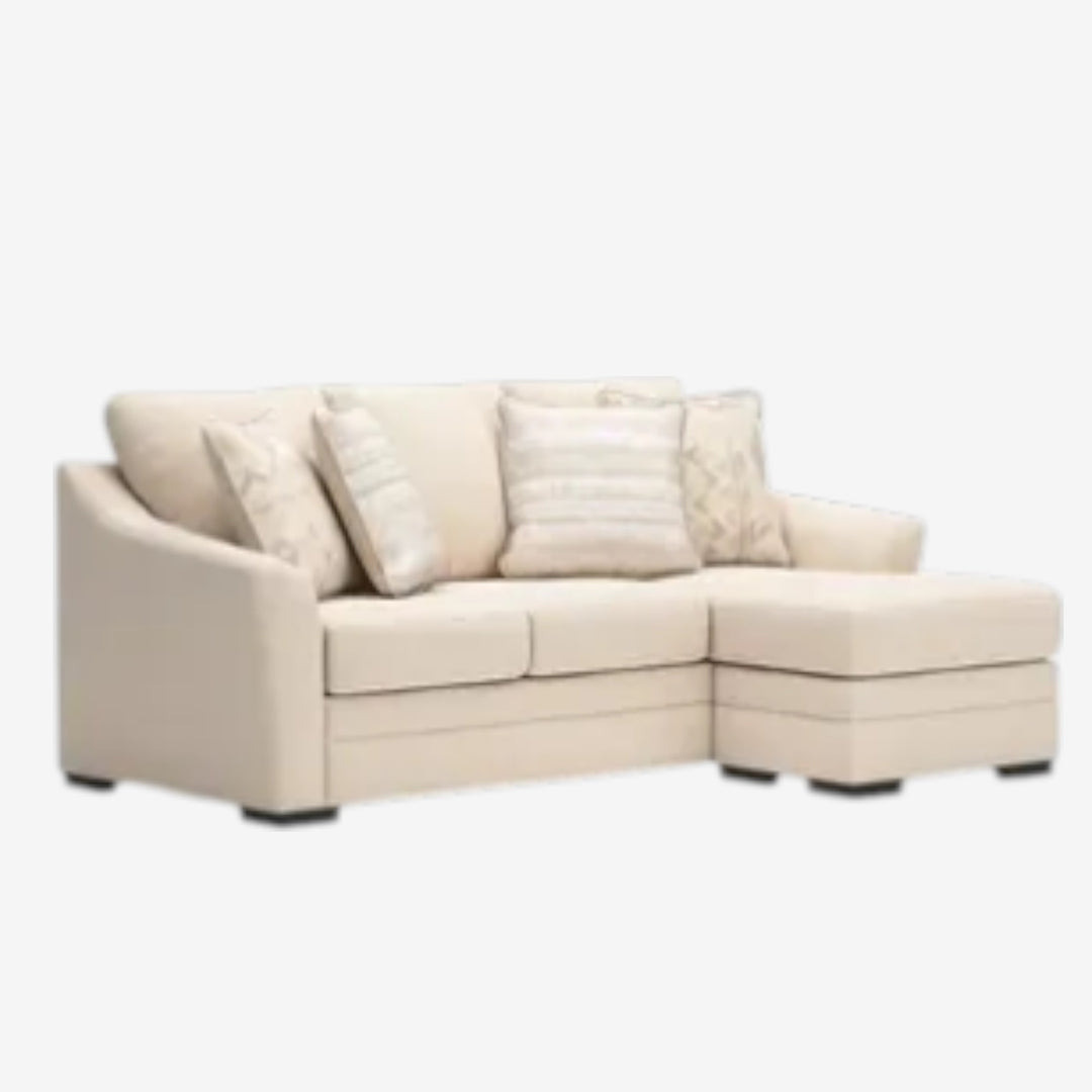 4860218 Lango Reversible Sofa Chaise In Fabric Upholstery - Jute | Benchcraft By Ashley