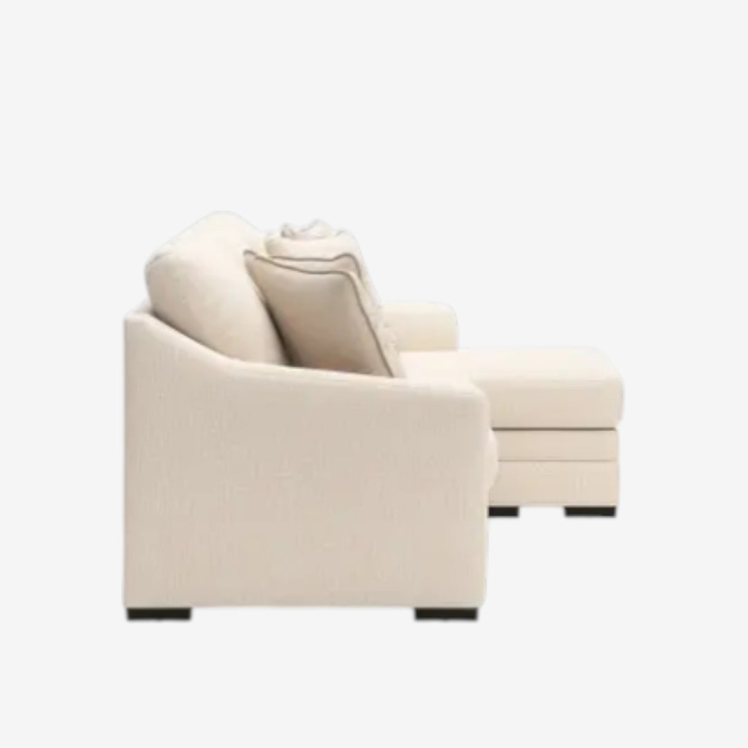 4860218 Lango Reversible Sofa Chaise In Fabric Upholstery - Jute | Benchcraft By Ashley