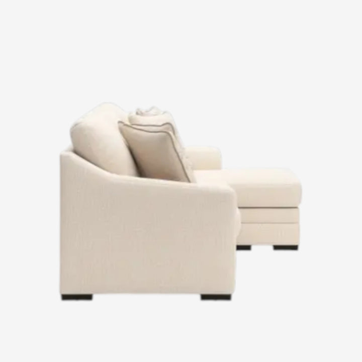 4860218 Lango Reversible Sofa Chaise In Fabric Upholstery - Jute | Benchcraft By Ashley