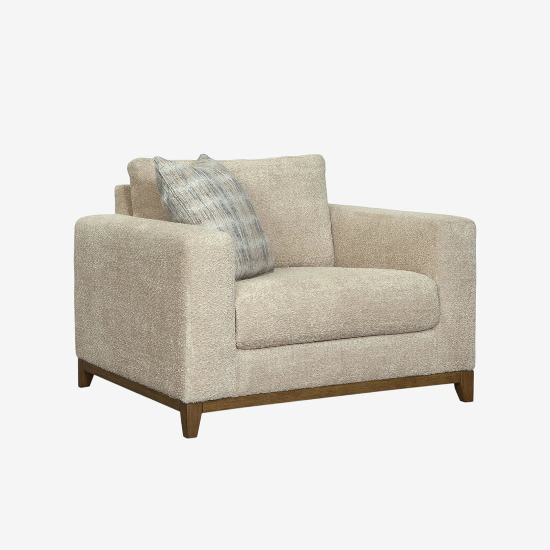 4890223 Parklynn Oversized Armchair In Fabric Upholstery - Desert | Signature Design By Ashley