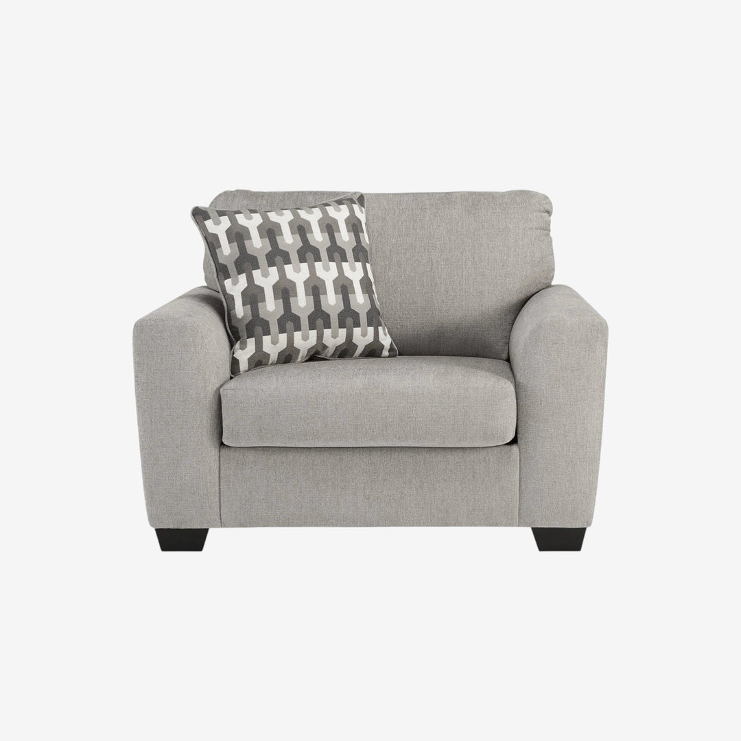 5080523 Avenal Park Armchair In Fabric Upholstery - Flannel | Signature Design By Ashley