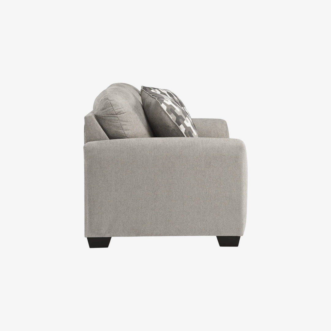 5080535 Avenal Park Loveseat In Fabric Upholstery - Flannel | Signature Design By Ashley