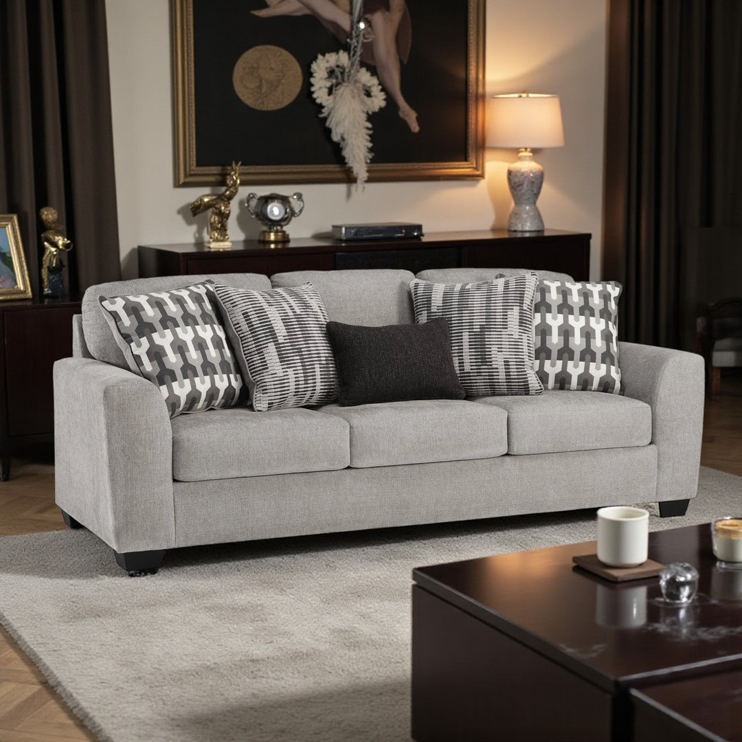 5080538 Avenal Park Sofa In Fabric Upholstery - Flannel | Signature Design By Ashley