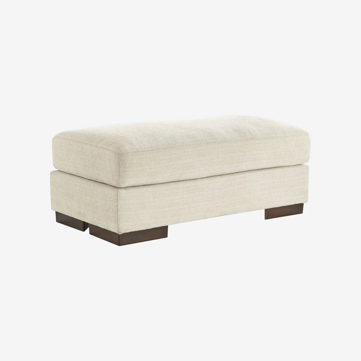 5200314 Maggie Accent Ottoman In Fabric Upholstery - Birch | Signature Design By Ashley