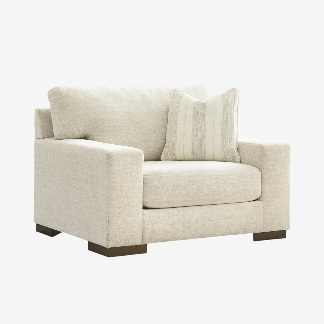 5200323 Maggie Oversized Armchair In Fabric Upholstery - Birch | Signature Design By Ashley