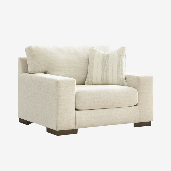 5200323 Maggie Oversized Armchair In Fabric Upholstery - Birch | Signature Design By Ashley