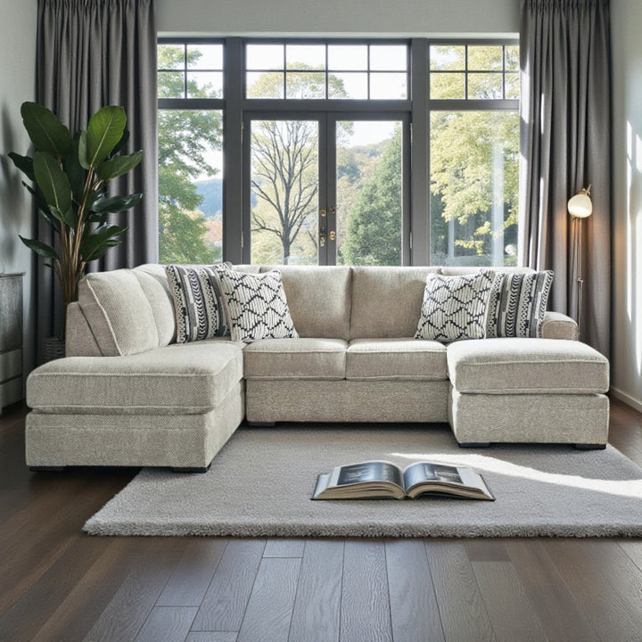 20502S1 Calnita 2-Piece Sectional With Chaise - Sisal | Signature Design By Ashley