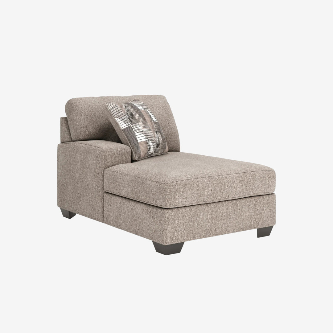 48404S3 Newellen 3-Piece Fabric Sectional Sofa With Dual Chaise - Hemp | Signature Design By Ashley