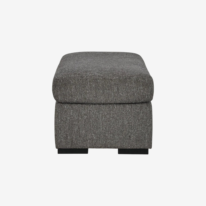 5240414 Gardiner Accent Ottoman In Fabric Upholstery - Pewter | Signature Design By Ashley