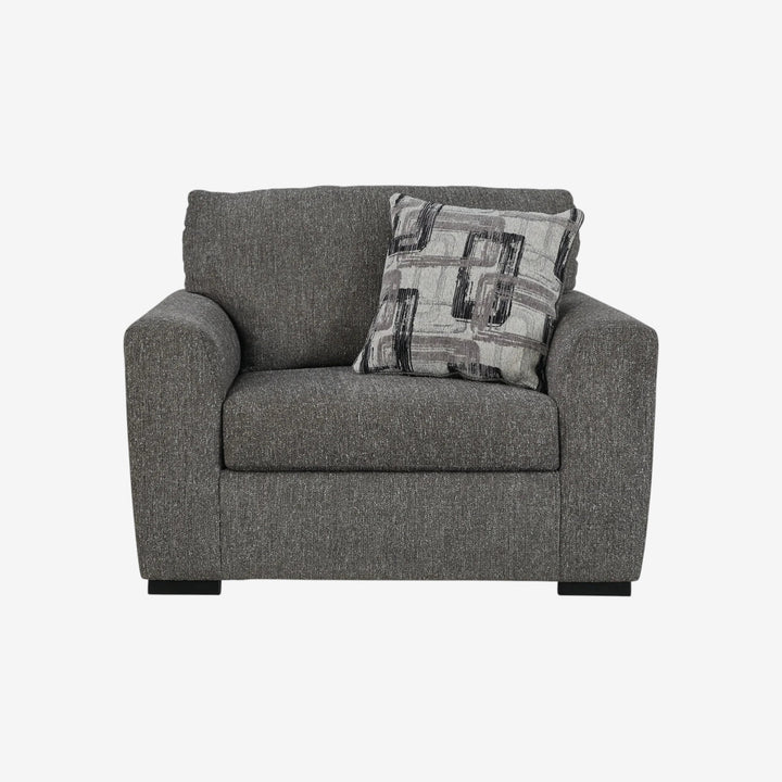5240423 Gardiner Oversized Armchair In Fabric Upholstery - Pewter | Signature Design By Ashley