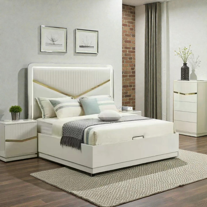 Canyon 8-Piece Bedroom Set - White | Modern, Sleek, Storage Solution & Built to Last