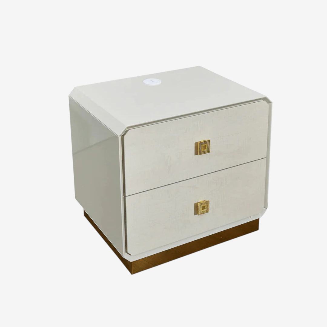 Warner 8-Piece Bedroom Set - Beige | Timeless, Stylish, Storage Solution & Built to Last