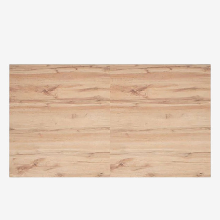 Zarek Extendable Wooden Dining Table - Natural/ Black