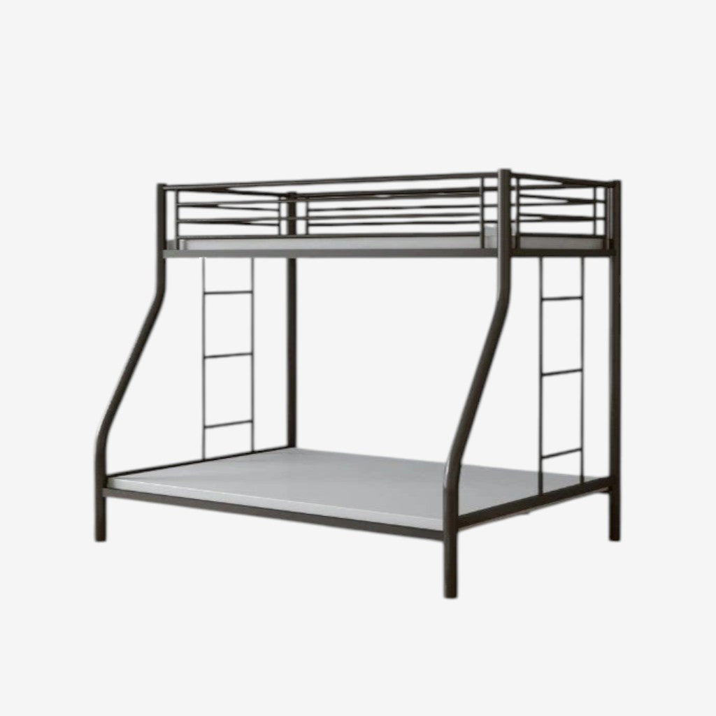 Stellar Metallic Bunk Bed (Single/ Double) - Black